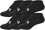 Under Armour UA Training Women's No-Show Socks, Medium Size, 6 Pairs - Best Deal Finder