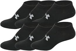 Under Armour UA Training Women's No-Show Socks, Medium Size, 6 Pairs - Best Deal Finder