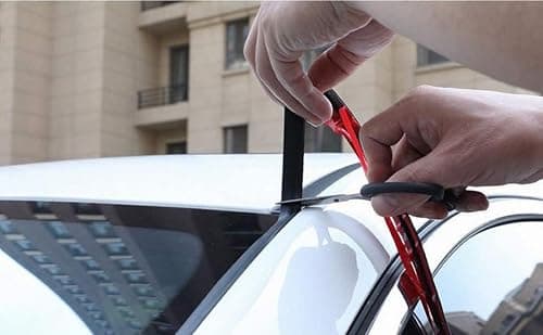 TRUE LINE Automotive 6 Feet Car Windshield Weather Seal Rubber Stripping Trim Cover Leak Sound Proofing Kit على Amazon.ae - متتبع الأسعار