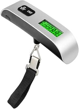 Ultechnovo Digital Hanging Luggage Scale Portable Handheld Baggage Scale For Travel Suitcase Scale For Traveling With Lcd Display 50Kg/110Lb - Best Deal Finder