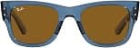 Ray-Ban RB0840s Mega Wayfarer Square Sunglasses - Best Deal Finder