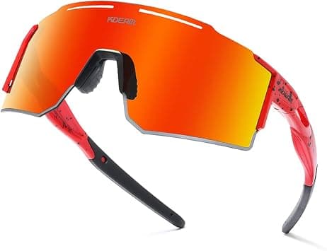 Sports Polarized Sunglasses for Men and Women, Youth Kids Baseball Softball Sunglasses for Cycling, Running على Amazon.ae - متتبع الأسعار