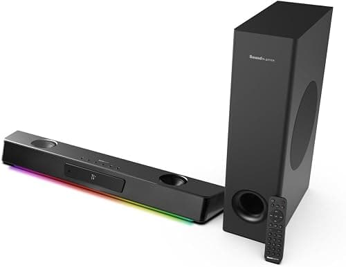 CREATIVE Sound Blaster Katana V2X 5.1 Multi-channel Gaming Soundbar with Compact Subwoofer, 180W Peak Power, ft Tri-amplified 5-driver Design, Super X-Fi technology, and RGB lighting on Amazon.ae - Price Tracker
