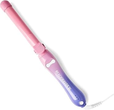 Beachwaver B1 Rotating Curling Iron | Automatic Hair Curler with Ergonomic Handle, No-Kink Clamp, and Ceramic Barrel | Perfect for Beachy Waves | Auto Shut-Off (1 Inch Barrel in Pink Sunset) on Amazon.ae - Price Tracker