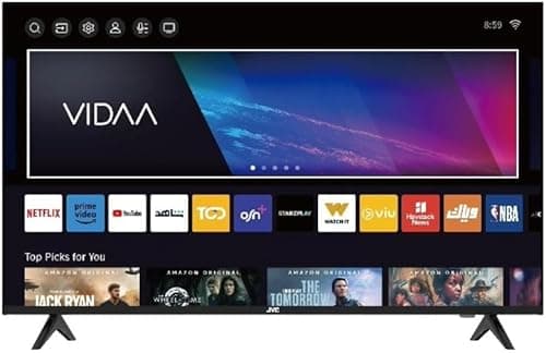 JVC 43 Inch 4K UHD Smart LED TV | VIDAA OS | Voice Air Mouse | Dolby Audio | Bluetooth | Ultra HD Smart Television 2025 Edition- LT-43N7115V on Amazon.ae - Price Tracker