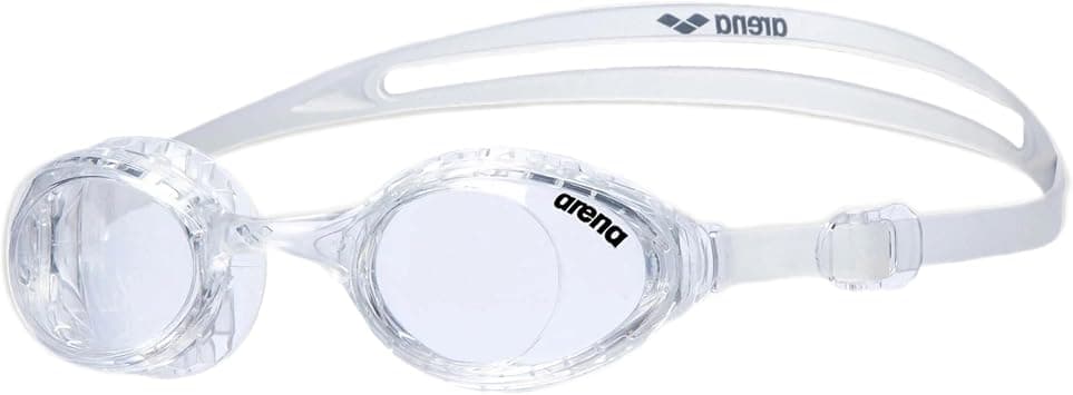 ARENA Unisex Adult Air-Soft Anti-Fog Swim Goggles for Men and Women Recreational Swimming Superior Comfort Air Seals Technology, Clear/Clear - Best Deal Finder