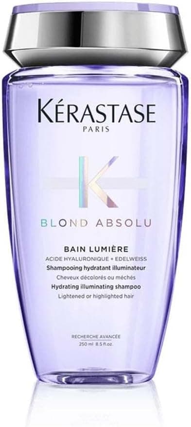 Kérastase Blond Absolu Lumière Illuminating Shampoo For Lightened & Highlighted Hair - Intensely Hydrates & Illuminates Shiny Hair, Removes Impurities & Pollution on Amazon.ae - Price Tracker