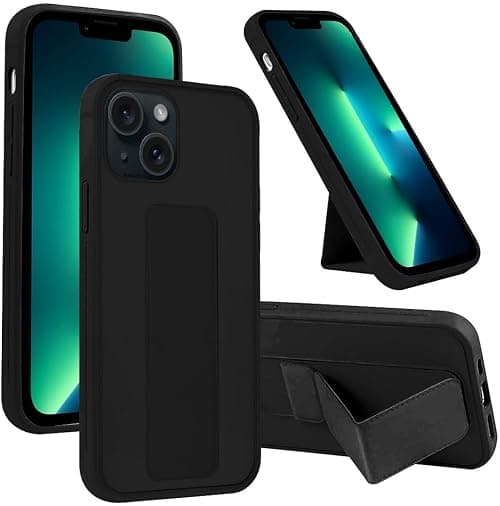 MARGOUN For iPhone 15 Plus Case Cover Finger Grip holder Phone Car Magnetic Multi-function Shockproof Protective Case Two-in-one Phone holder Case (Black, IPhone 15 Plus) on Amazon.ae - Price Tracker