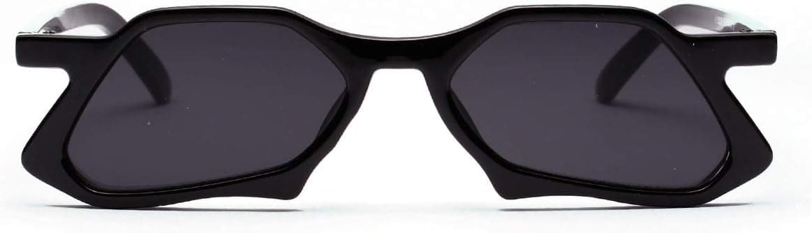 Polygonal Straightforwardly Irregular Shape Sunglasses UV Protection Personality Style Sunglasses for Women (Color : B) on Amazon.ae - Price Tracker
