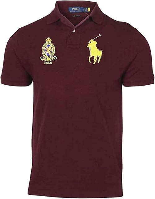 Polo Ralph Lauren Mens Classic Fit 3 Button Interlock Polo Shirt on Amazon.ae - Price Tracker