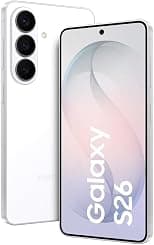 سامسونج جوال جالكسي اس 26 بلون ابيض، ذاكرة تخزين 256GB، ذاكرة RAM 12GB، تطبيق مخصص، مساعد صور، كاميرا 50MP، بطارية 4300mAh، (اصدار المملكة العربية السعودية) - دليلك لأفضل العروض