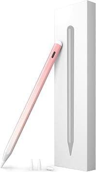 iPad Stylus Pencil, Magnetic, 26 Hour Battery Life, Tilt & Palm Rejection | for iPad 2018-2026: 6/7/8/9/10/11 Gen/A16, Pro 11/12.9/13 M4, Air 3/4/5/M2/M3, Mini 5/6/7(A17Pro), 3 Replacement Pen Refills on Amazon.ae - Price Tracker