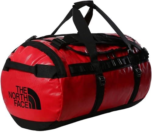 THE NORTH FACE Unisex Outdoor Duffel Backpack Water Resistant Available in TNF Black/TNF White - XS XS على Amazon.ae - متتبع الأسعار