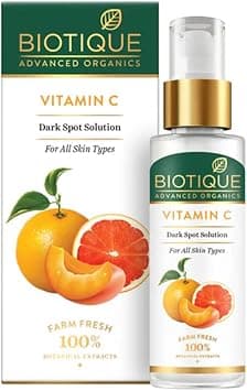 Biotique Vitamin C Dark Spot Solution Serum 30ml Brightening, Radiant Skin, Reduce Pigmentation All Skin Tone SLS & Paraben Free, Multi on Amazon.ae - Price Tracker