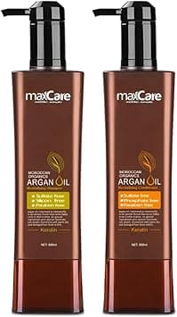 MaxCare Revitalizing Shampoo and Conditioner with Argan Oil, Sulfate Free, Silicon Free and Paraben Free on Amazon.ae - Price Tracker