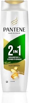 Pantene 2 in 1 Silky Smooth Care Shampoo + Conditioner, 180 ml - Best Deal Finder