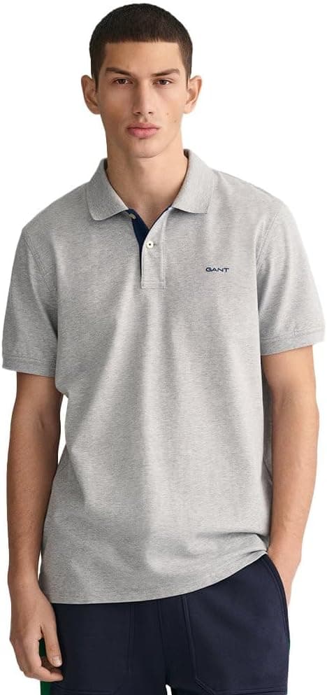 GANT Men 2062026-93 Contrast Pique Polo Shirt on Amazon.ae - Price Tracker
