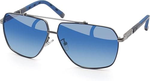 Joopin Polarized Rectangular Sunglasses for Men Trendy BIg Frame Fishing Driving Vintage Shades على أمازون - دليلك لأفضل العروض