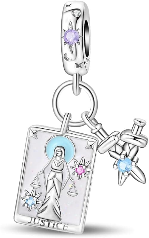 Justice Sword Tarot Charm, Charm for Bracelet, Compatible with Pandora Bracelet Neckalce on Amazon.ae - Price Tracker