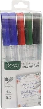 Roco 1427 1mm Ballpoint Pen 5-Piece Set, Assorted on Amazon.sa - Price Tracker