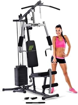 JX FITNESS Multi Functional Home Gym Equipment JX-187F with Leg extension & Bicep Curl/ Weight Stack 98LBS Dead Weight Stacks on Amazon - Best Deal Finder