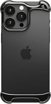 Arc Pulse Designed for iPhone 15 Pro Max Phone Case (2023), Minimalist Protective Shock Absorption Aerospace Grade Aluminum Shells + Elastomer Inlays Easy Fit 6.7 inch (Aluminum Titan Gray) on Amazon.ae - Price Tracker