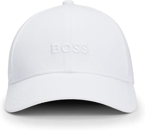 BOSS mens Center Logo Cotton Twill Cap Baseball Cap - Best Deal Finder