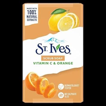 St. Ives' Scrub Bar Soap with Vitamin C & Orange (4 Packs) - Best Deal Finder