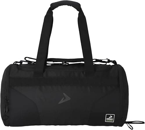 Demix Sports Bag 30L Black – Durable Gym Duffel with Spacious Main Compartment, Separate Shoe Pocket & Adjustable Shoulder Strap for Comfortable Carrying and Travel on Amazon.ae - Price Tracker