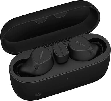 Jabra Evolve2 Buds True Wireless In-Ear Bluetooth Earbuds, Active Noise Cancellation (ANC) and 4-mic MultiSensor Voice Technology - Microsoft Teams Certified, works with all other meeting apps - Black على Amazon.ae - متتبع الأسعار