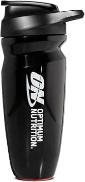 Optimum Nutrition Opti-Lock Shaker Bottle, 700 ml Capacity, Leak Proof Protein Shaker Cup with Click Lock Lid, Flip Cap, Integrated Agitator, Measurement Scale, BPA Free Durable Gym Shaker on Amazon.ae - Price Tracker