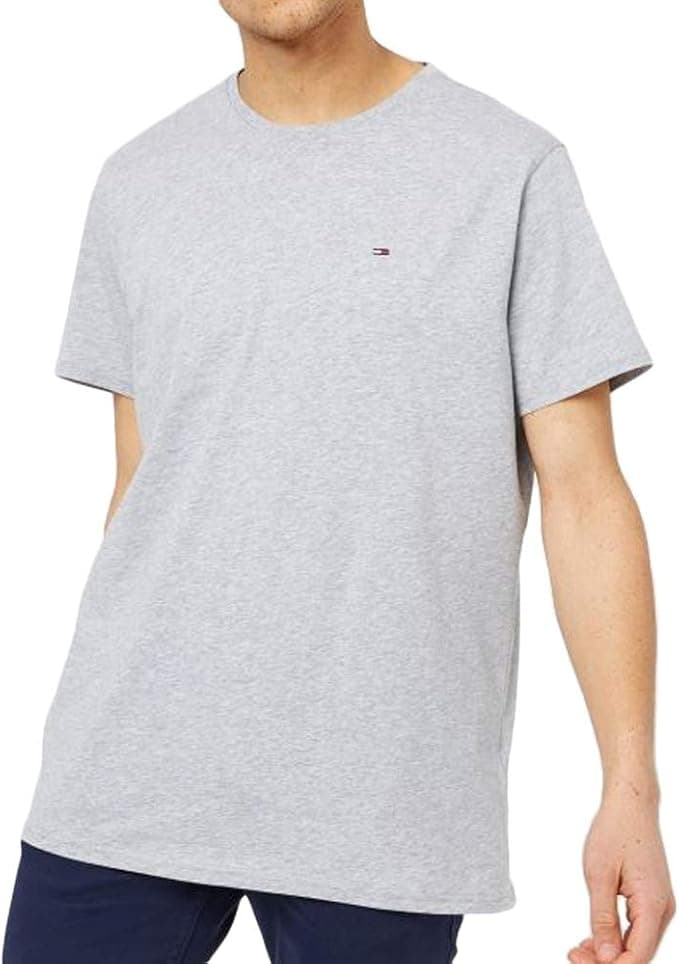 Tommy Jeans Men's Tjm Xslim Jersey Tee Dm0dm04411 S/S T-Shirt (pack of 1) on Amazon.ae - Price Tracker