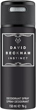 David Beckham Instinct Deodorant Body Spray for Men, Fougère Citrus Perfume, Captivating & Dynamic Fragrance, Sophisticated Black Can 150ml (5oz) on Amazon.ae - Price Tracker