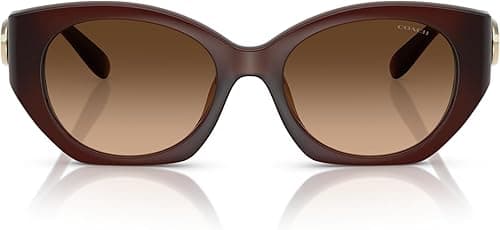 COACH Women's Hc8407u Maxi C Hardware Universal Fit Oval Sunglasses on Amazon.ae - Price Tracker