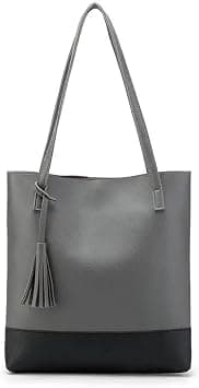 COOLBABY Women Soft Leather Bags Women Bag Luxury Tassels Bucket Large Capacity New on Amazon.ae - Price Tracker