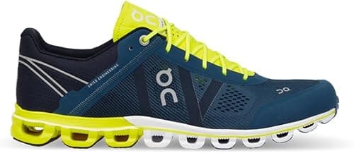 On Running Mens Cloudflow Petrol/Neon Running Shoe - 8.5 على Amazon.ae - متتبع الأسعار