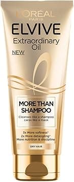 L'ORÉAL Elvive More Than Shampoo Extraordinary Oil 200Ml on Amazon.ae - Price Tracker