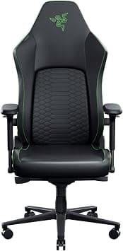 Razer Iskur V2 NewGen Ergonomic Gaming Chair: Hyperflex Lumbar Support, EPU Leather With Cooltouch Technology, 4d Armrests, 152-degree Recline, Head Cushion - Black/Green on Amazon.ae - Price Tracker
