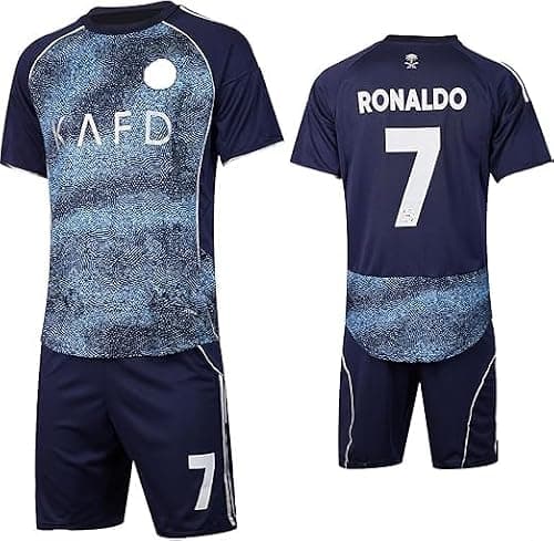Ronaldo Nassar Riyadh Jersey, Kids/Youth and Adult Sizes, Home Kit with Jersey and Shorts, 25/26 Season على Amazon.ae - متتبع الأسعار