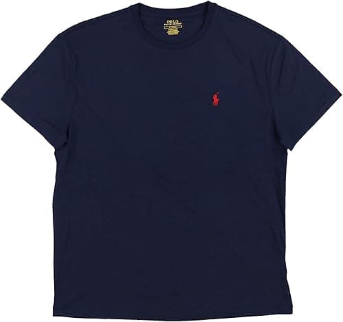 Polo Ralph Lauren Mens Classic Fit Crew Neck T-Shirt (XL, Ink Navy) on Amazon.ae - Price Tracker