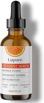 Vitamin C Serum for Face with Hyaluronic Acid & Vitamin E for Nutrition, Firming, and Hydrating for Face, Anti Ageing Skin Care Treatment. Suitable for Sensitive Skin - Best Deal Finder