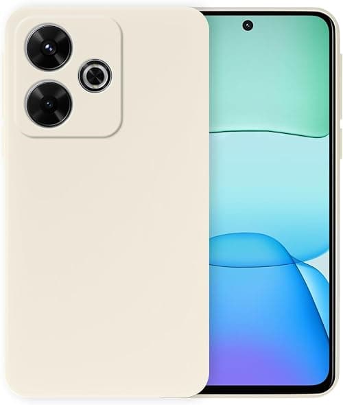 Silicone Case Cover for Redmi 13, Flexible Shockproof Protective Back Cover with Precise Cutouts (White, for Redmi 13) على Amazon.ae - متتبع الأسعار