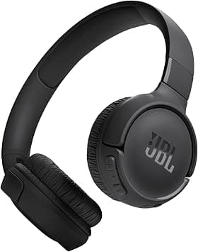 JBL Tune 520BT Wireless On-Ear Headphones, Pure Bass Sound, 57H Battery with Speed Charge, Hands-Free Call + Voice Aware, Multi-Point Connection, Lightweight and Foldable - Black, JBLT520BTBLKEU on Amazon.ae - Price Tracker