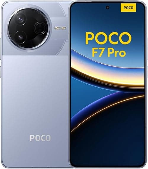 XIAOMI Poco F7 PRO 5G + 4G LTE (for Tmobile Mint Tello & Global) (256GB + 12GB) Ai 2K 6.67" Amoled 50MP Gamers Phone NFC Dual sim Unlocked Model 24117RK2CG (Blue) على Amazon.ae - متتبع الأسعار