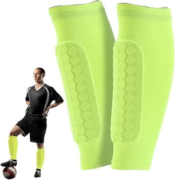 1 Pair Shin Pads Football Kids, Soccer Shin Guards for Kids Youth Adult, Calf Compression Sleeve Honeycomb Pads with Foam Sponge, Football Soccer Training Equipment on Amazon.ae - Price Tracker