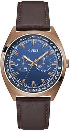 GUESS Gents Watch Yellow Gold Case Quartz - Amazon.ae Price Tracker