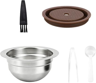 Reusable Capsules for Delonghi ENV150 ENV135 Vertuo Next/Pop VertuoLine GCA1/Plus, 58 x 29.5 mm Stainless Steel Improved Design Refillable Pods on Amazon.ae - Price Tracker