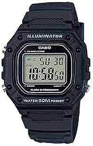 Casio Men's Watch - W-218H-1AVDF Grey Dial, Black Band on Amazon.ae - Price Tracker