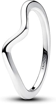 Pandora Timeless Sterling Silver Wave Ring on Amazon.ae - Price Tracker