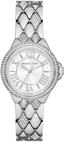 Michael Kors Women's Watch Camille Three-Hand, Stainless Steel, MK4804 - Best Deal Finder